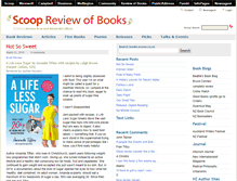 Tablet Screenshot of books.scoop.co.nz