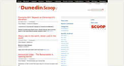 Desktop Screenshot of dunedin.scoop.co.nz