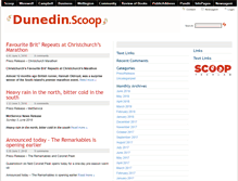 Tablet Screenshot of dunedin.scoop.co.nz