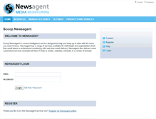 Tablet Screenshot of newsagent.scoop.co.nz